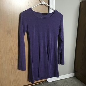 Girls Casual Purple Dress